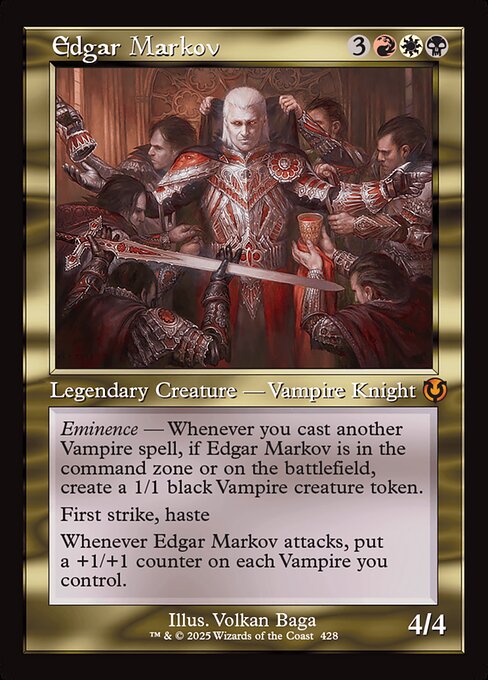 Edgar Markov, Innistrad Remastered retro frame